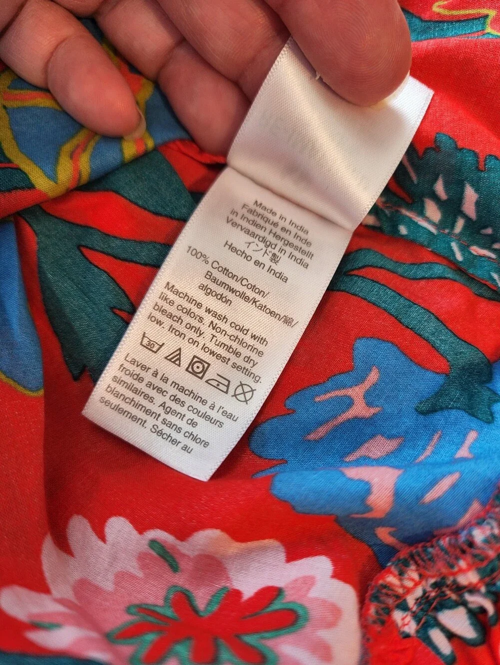 J. Crew Coral Floral Button-Front Tiered Mini Dress